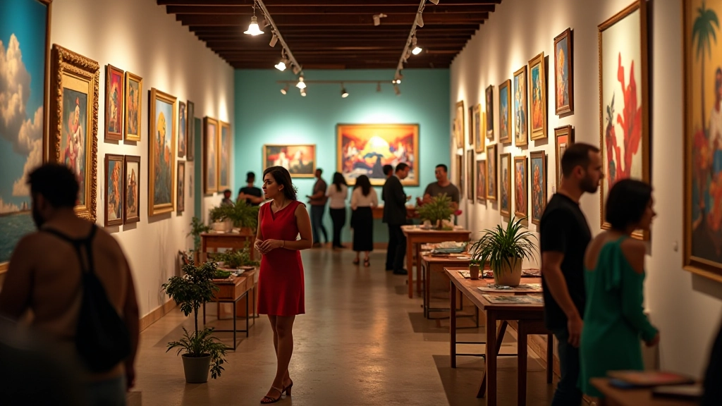 Mercado de arte caribeño